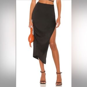 The Elsa Skirt in black, NWT.